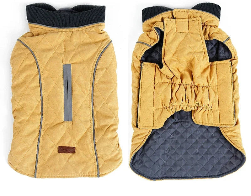 Quilted Outdoor Dog Jacket