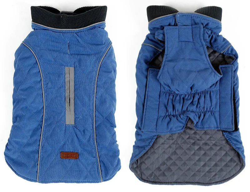 Quilted Outdoor Dog Jacket