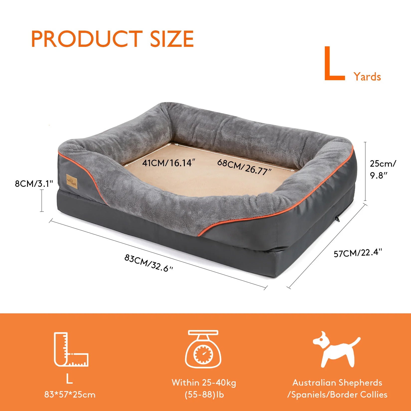 Jumbo Orthopaedic Dog Bed