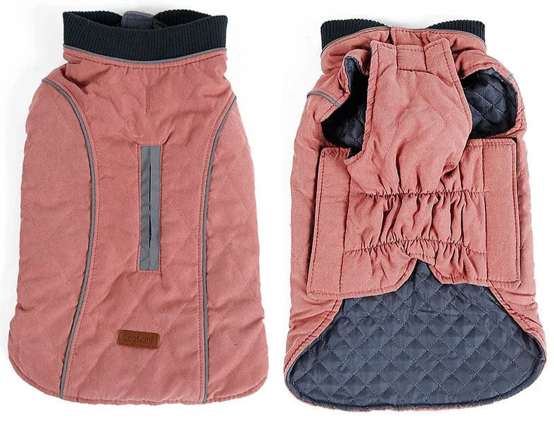 Quilted Outdoor Dog Jacket