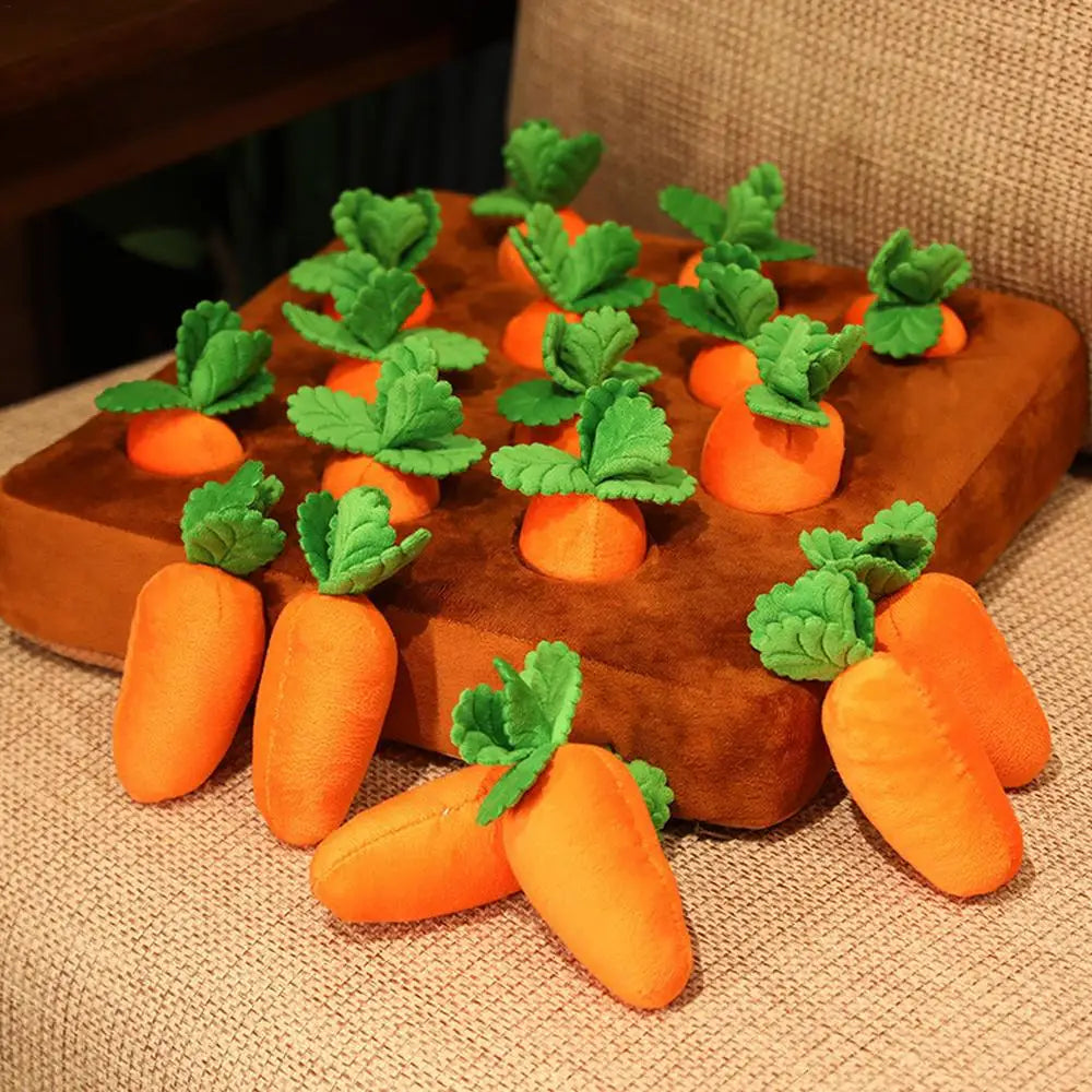 Carrot Farm Snuffle Dog Toy
