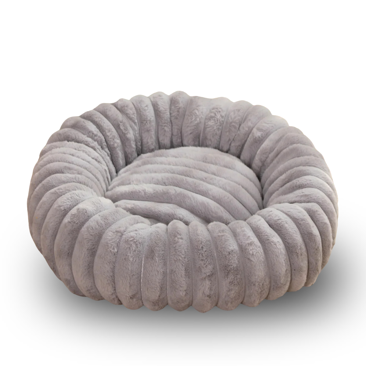 Round Plush Pet Bed