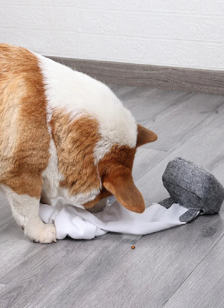 Dog Snuffle Tissue Box Toy