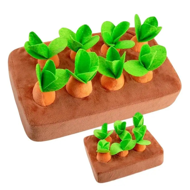 Carrot Farm Snuffle Dog Toy