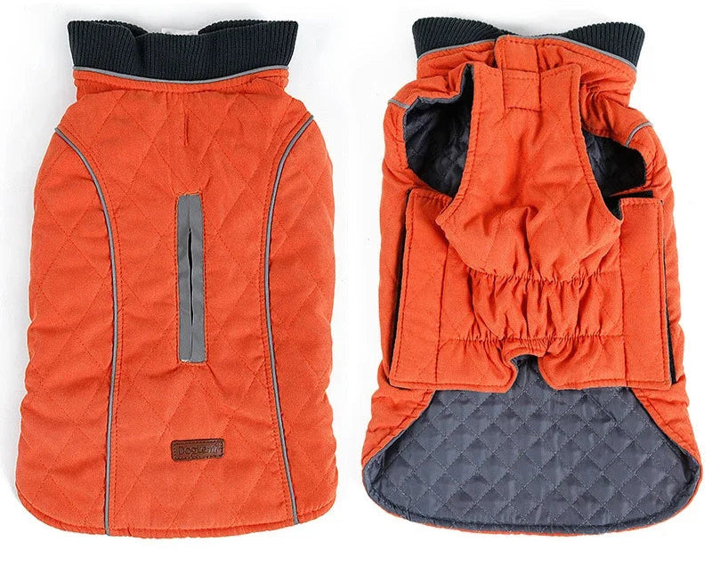 Quilted Outdoor Dog Jacket