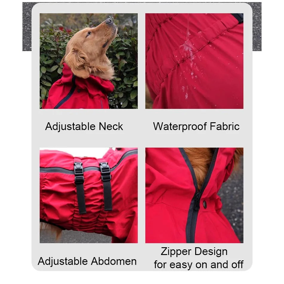 Waterproof Dog Raincoat