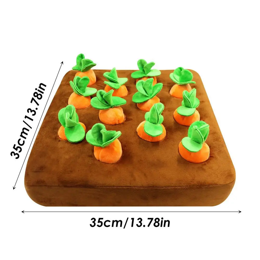 Carrot Farm Snuffle Dog Toy